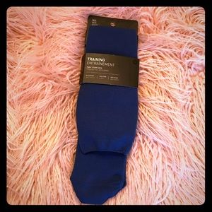 Lululemon M/L blue training tight stuff sock NWT